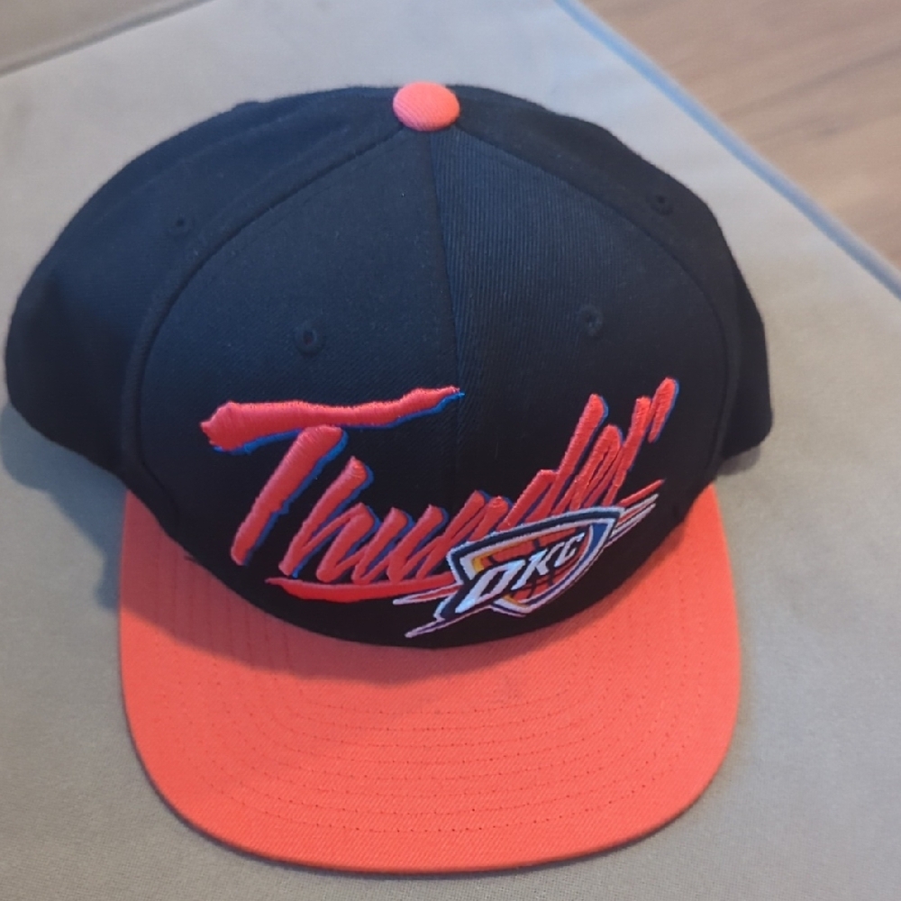 Kids Cap - Black and Orange